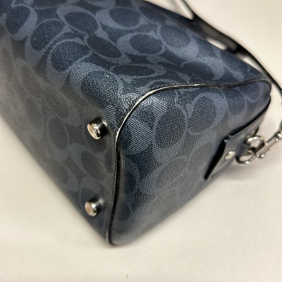 SOLD🔥🔥🔥Coach Rowan Satchel In Signature Canvas Crossbody Bag - Picture 12 of 16